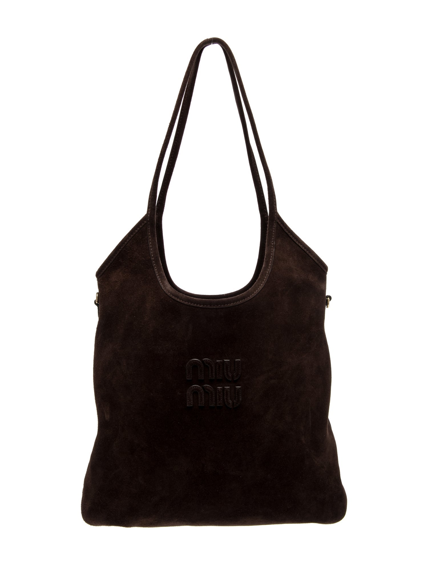 Miu Miu Suede Shoulder Bag