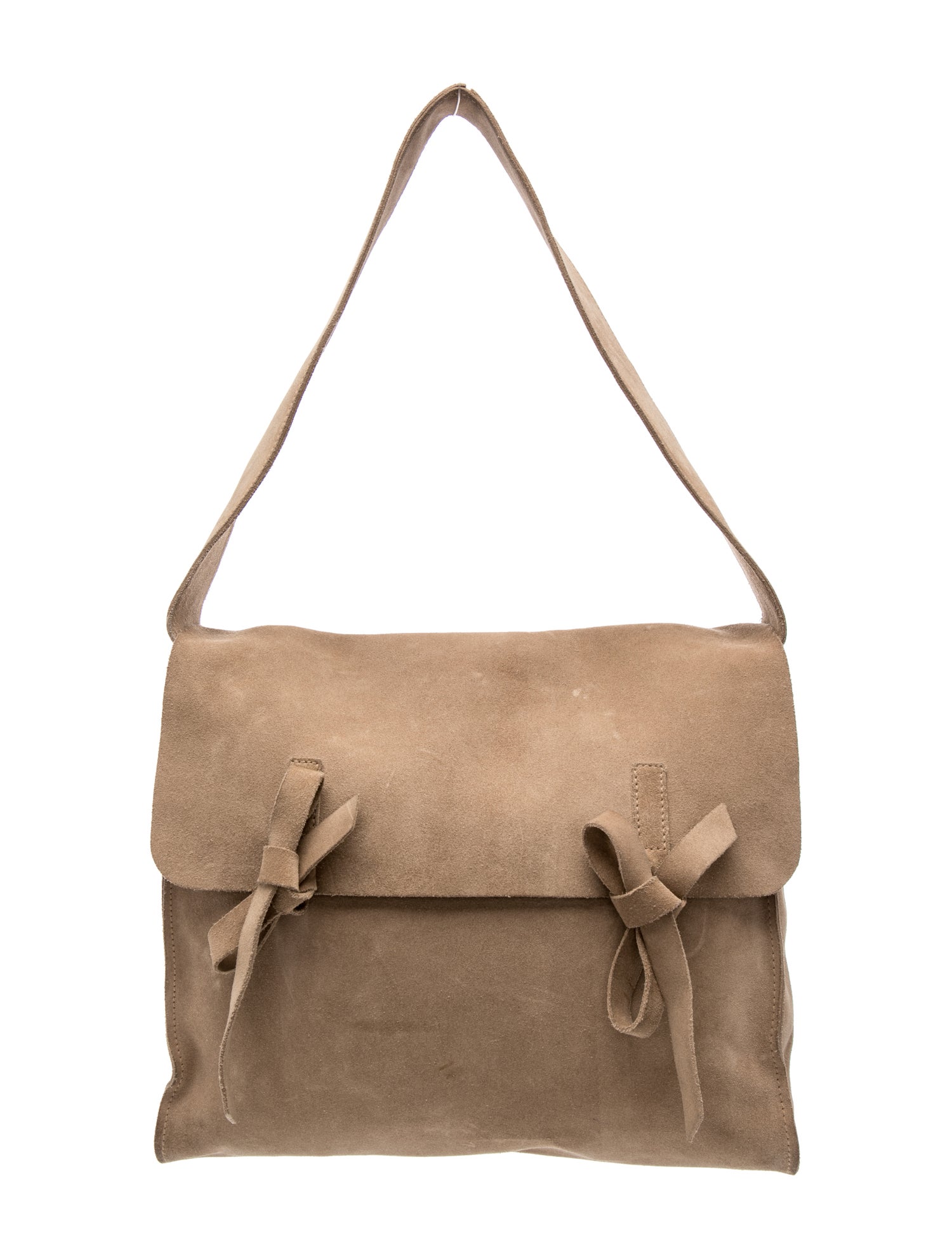 Miu Miu Suede Shoulder Bag