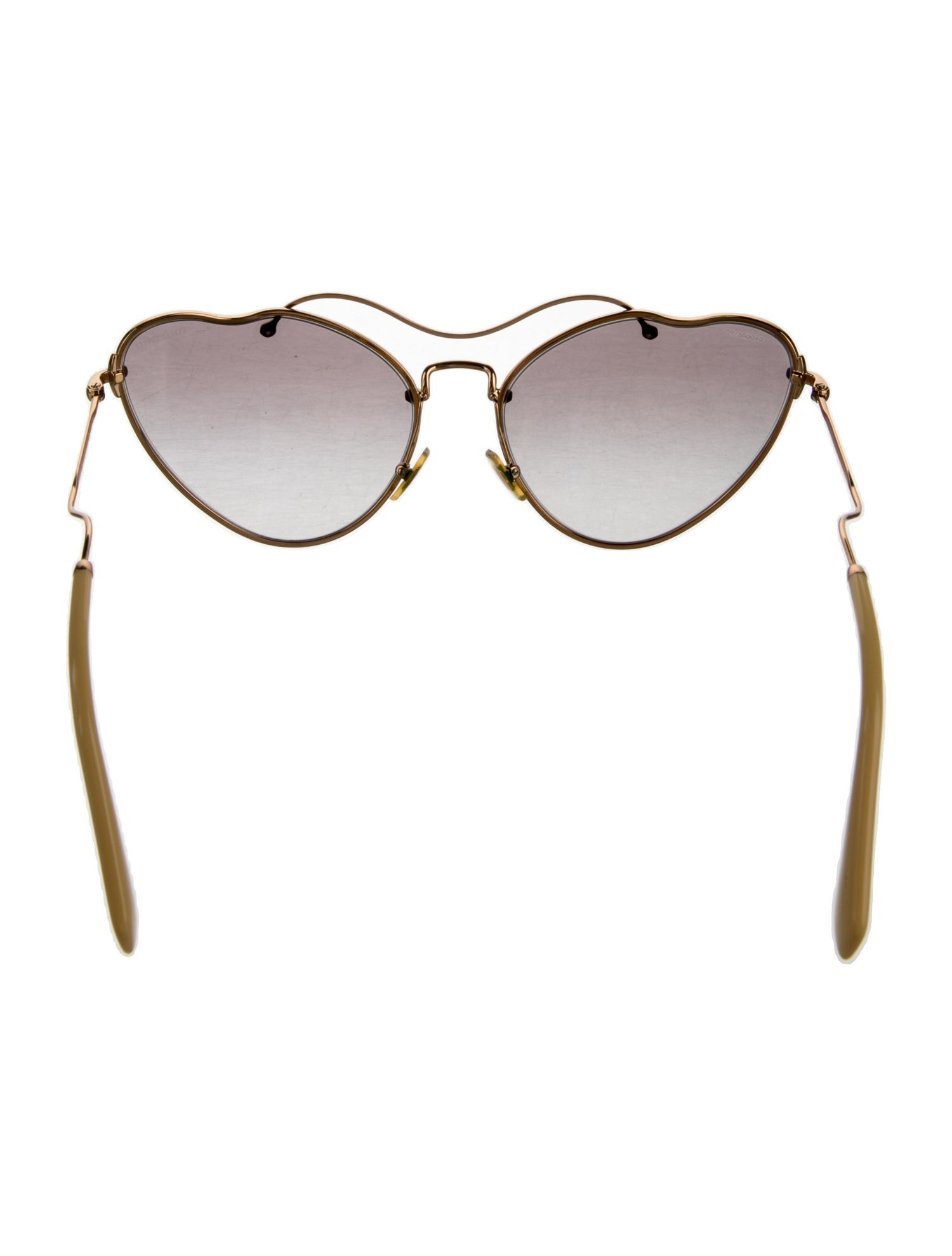 Miu Miu Cat-Eye Mirrored Sunglasses