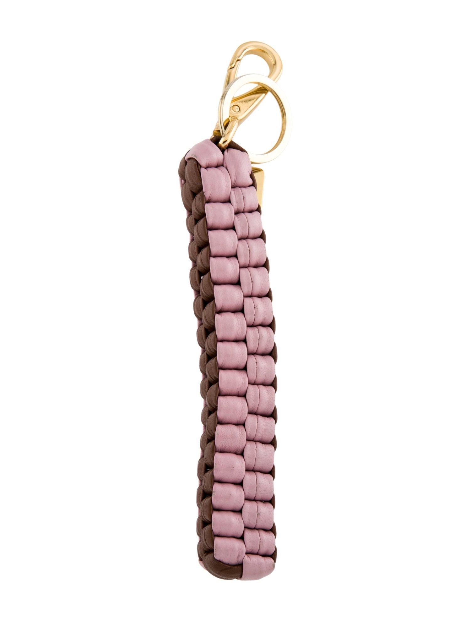 Miu Miu Pink Brown Keychain