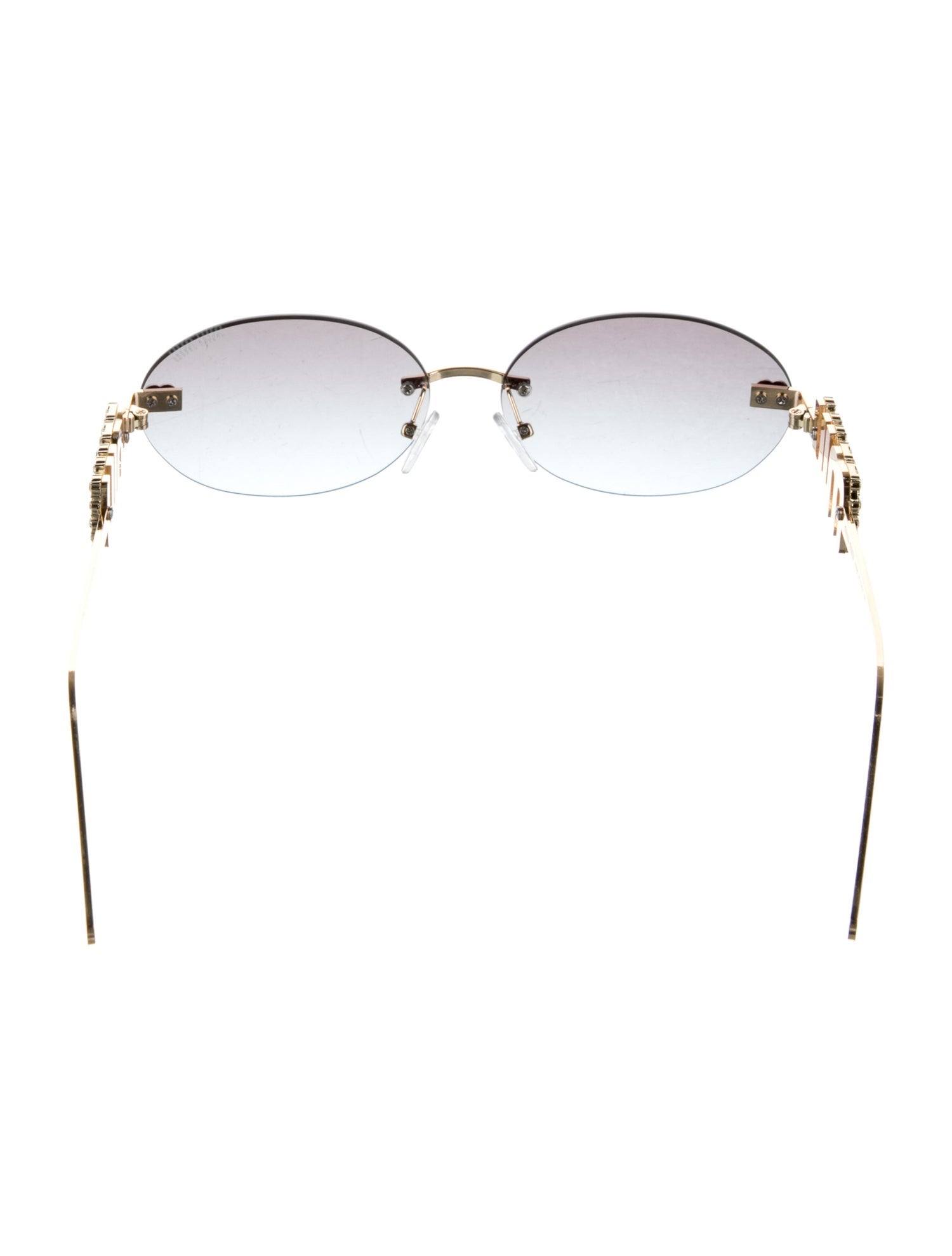 Miu Miu Oversize Gradient Sunglasses