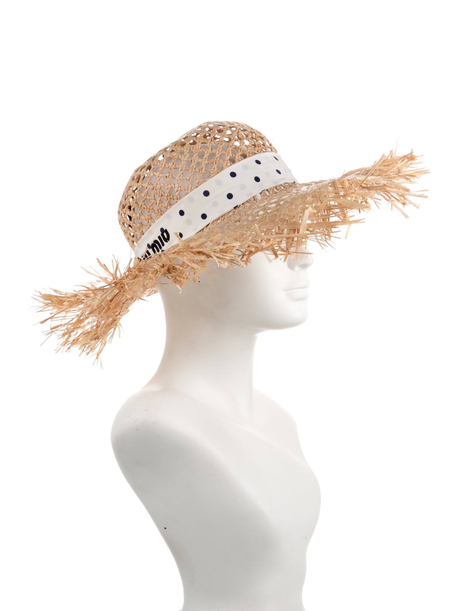Miu Miu Raffia Sun Hat