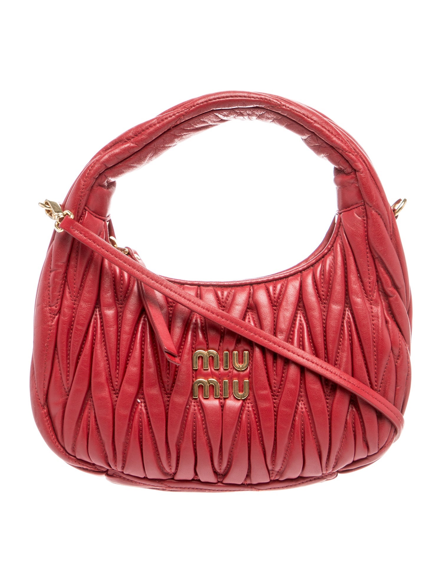 Miu Miu Leather Wander Small