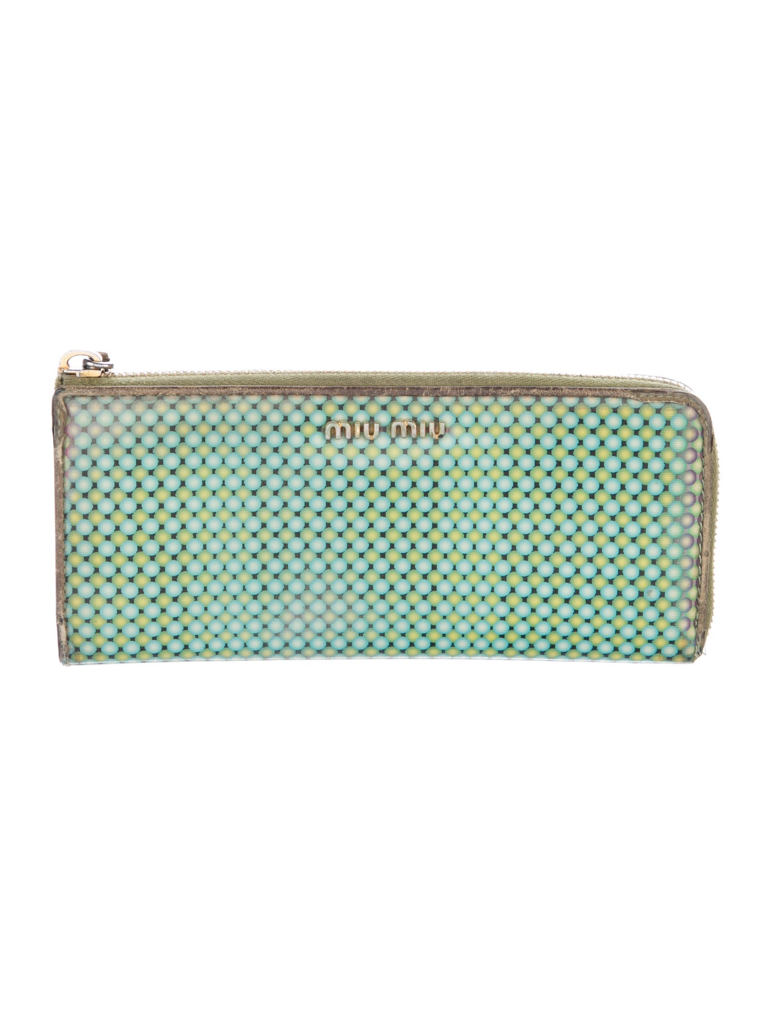 Miu Miu PVC Continental Wallet