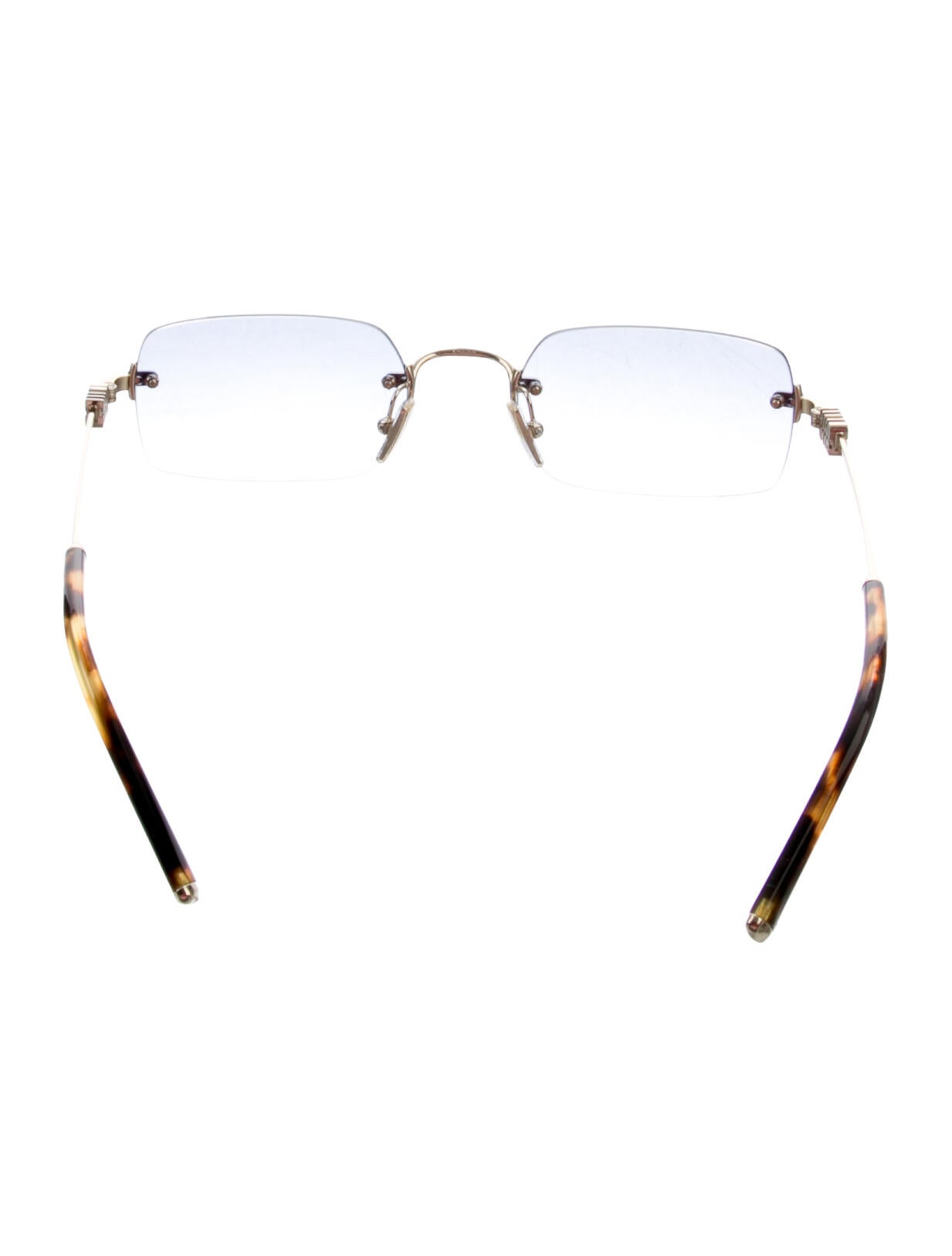 Miu Miu Square Gradient Sunglasses