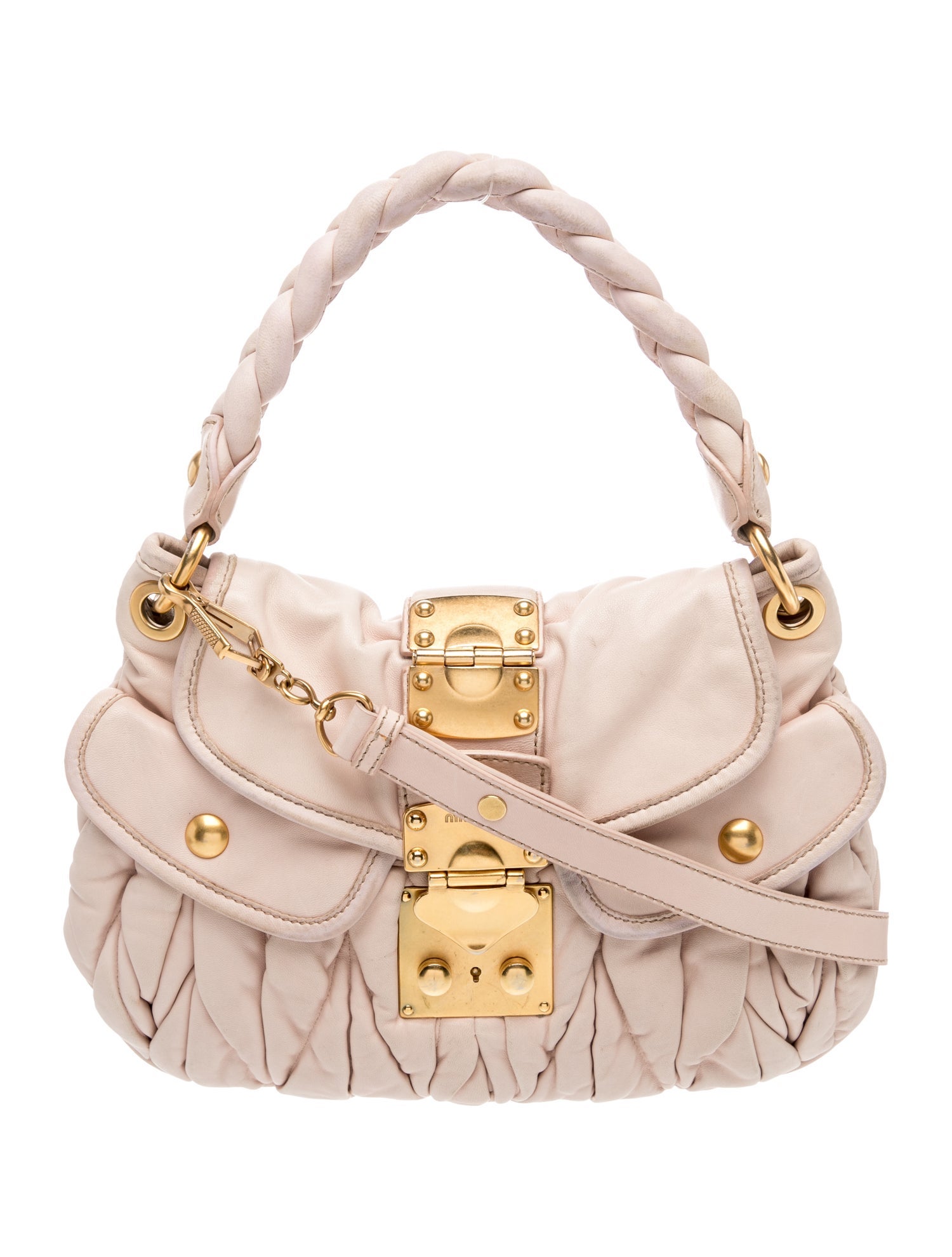 Miu Miu Leather Shoulder Bag