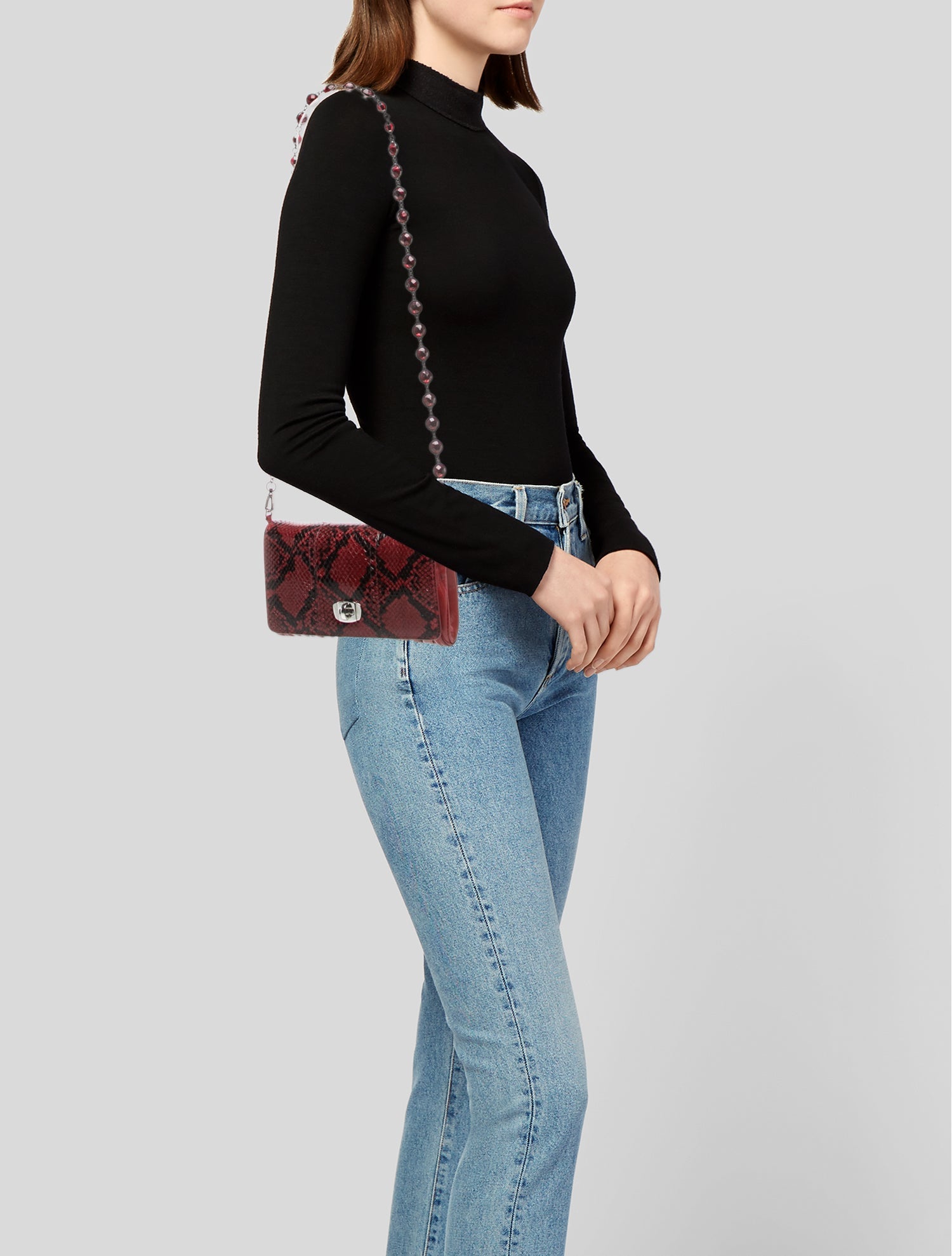 Miu Miu Leather Shoulder Bag