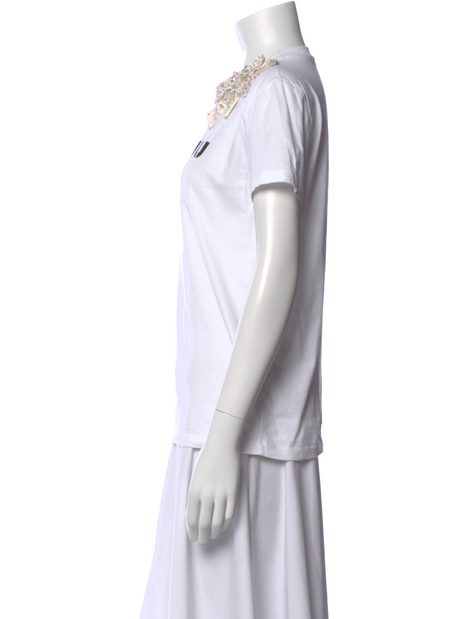 Miu Miu 2022 Crew Neck T-Shirt