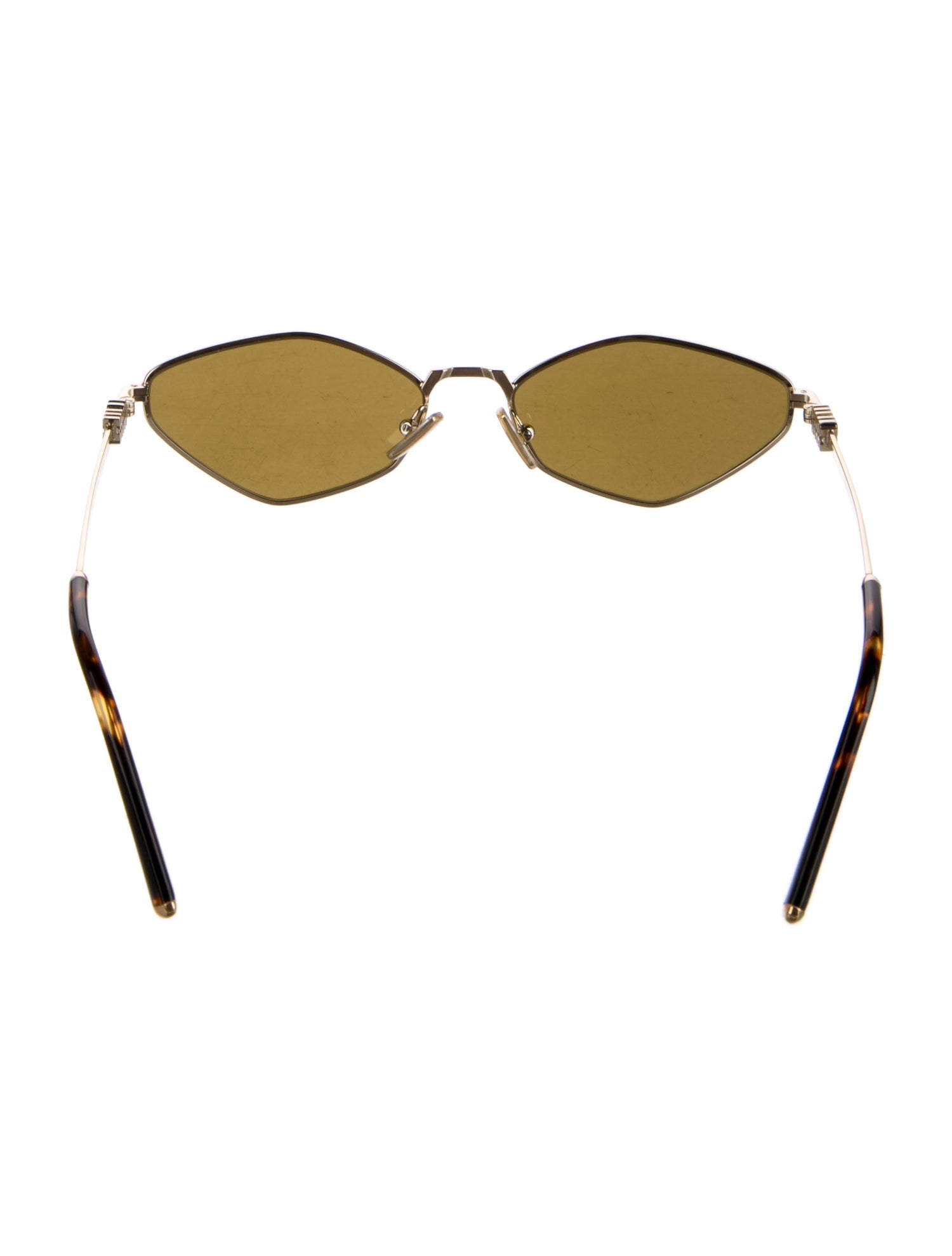 Miu Miu Irregular Cat-Eye Sunglasses