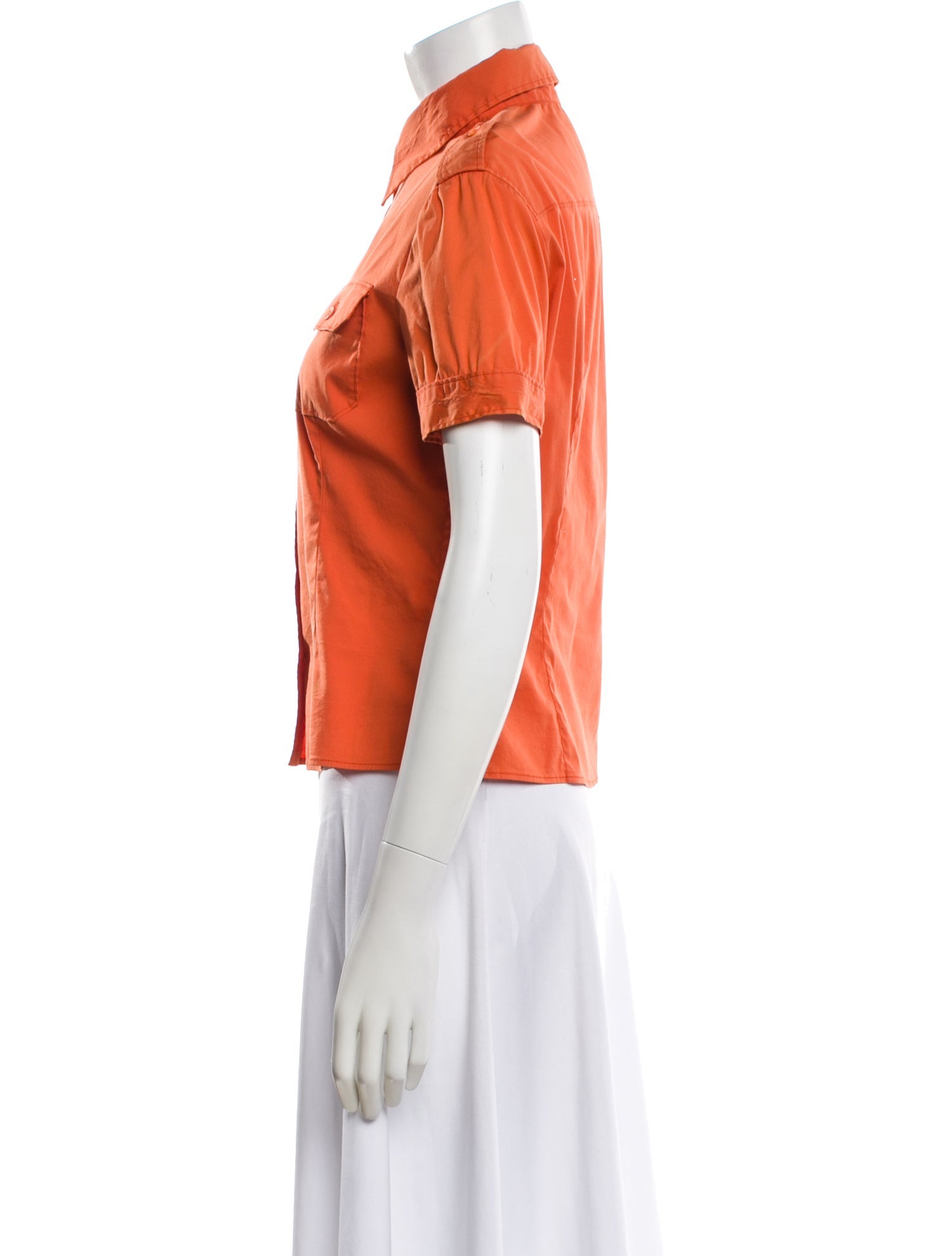 Miu Miu Vintage 2000's Button-Up Top