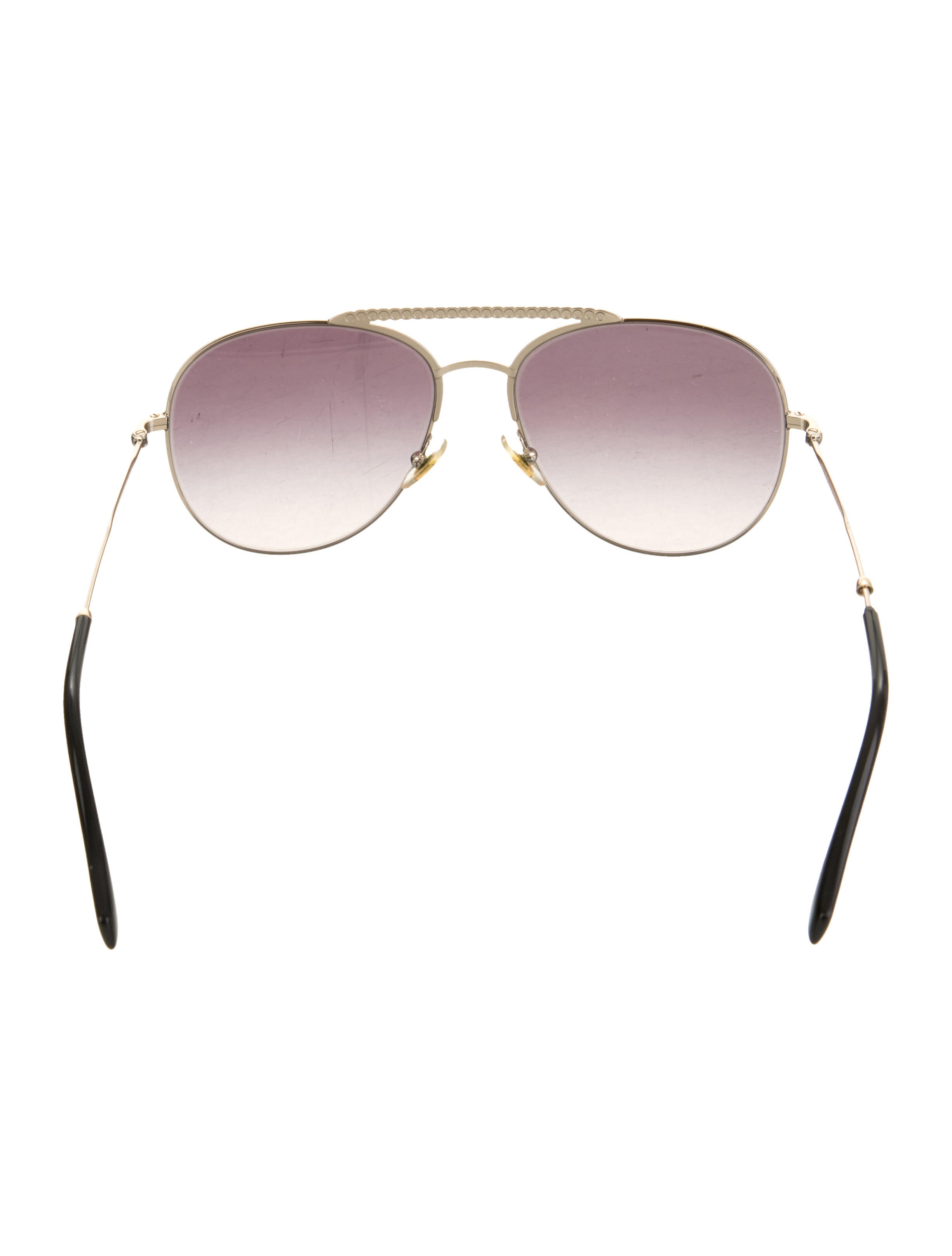 Miu Miu Aviator Gradient Sunglasses