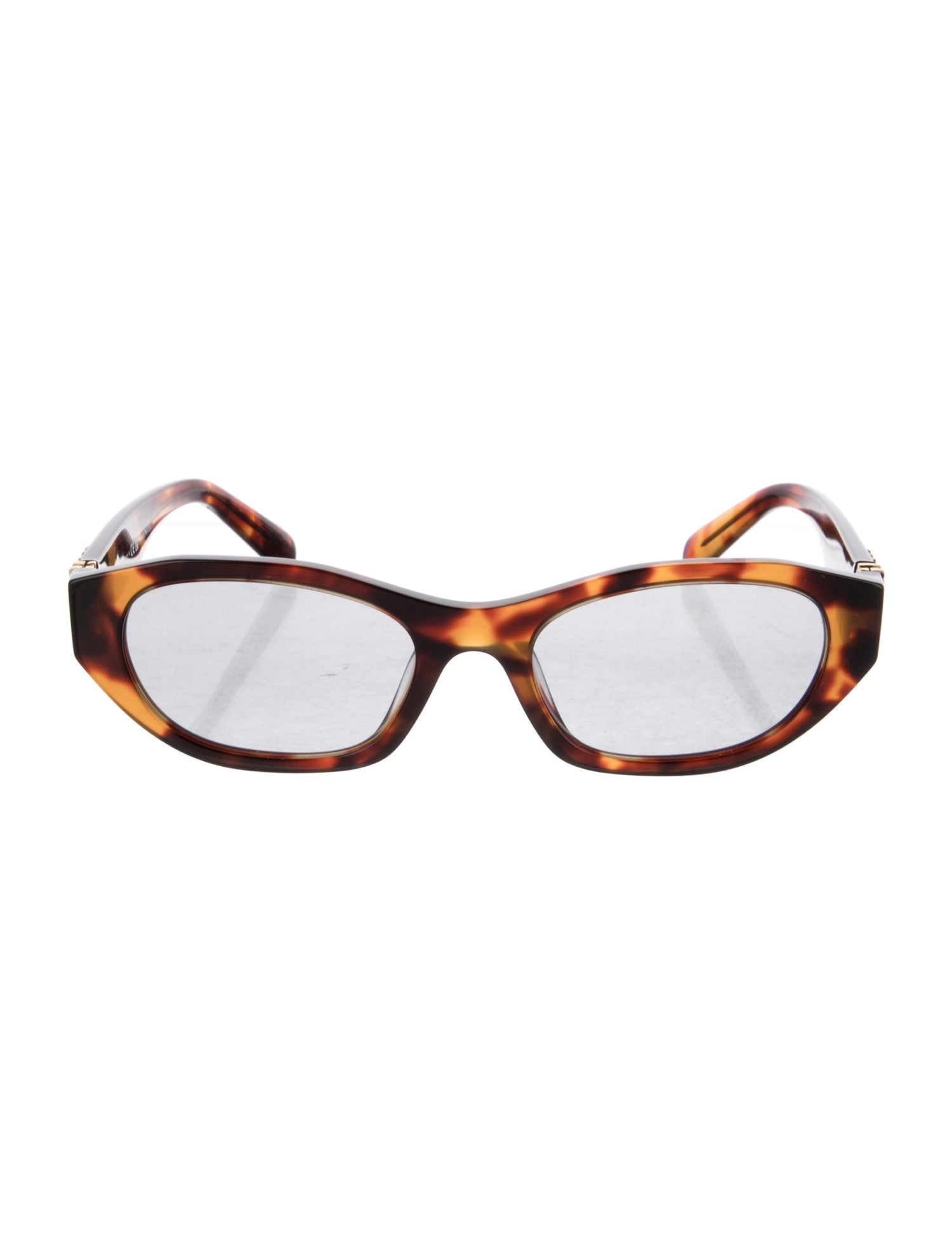 Miu Miu Round Mirrored Sunglasses