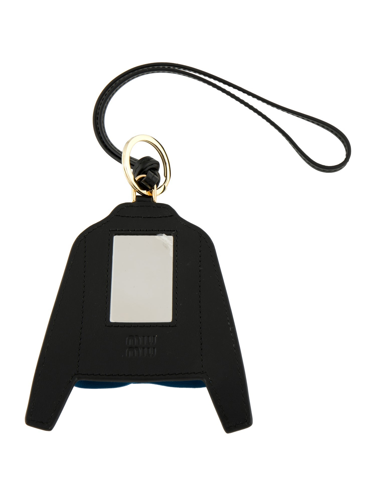 Miu Miu Leather Keychain