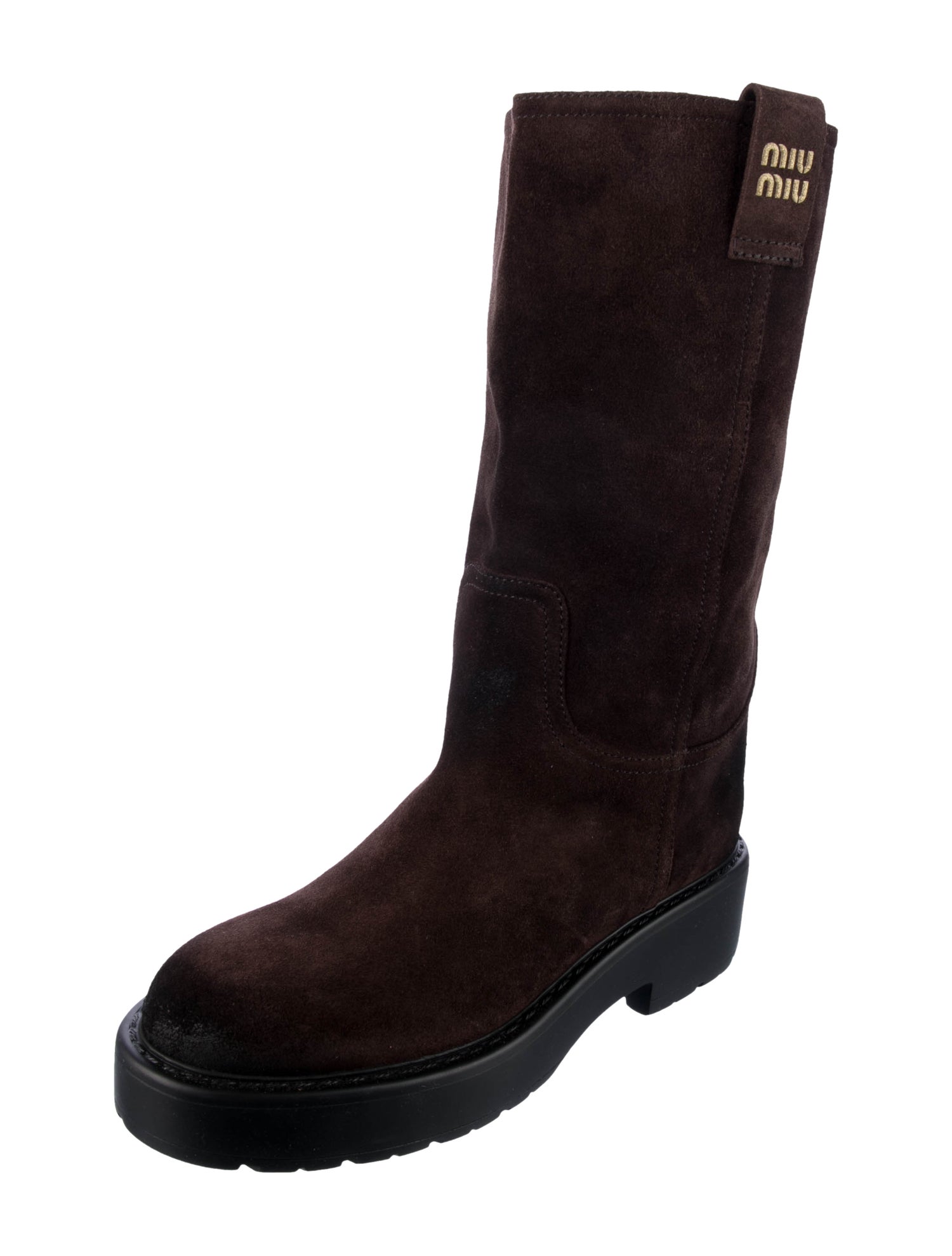 Miu Miu Suede Boots