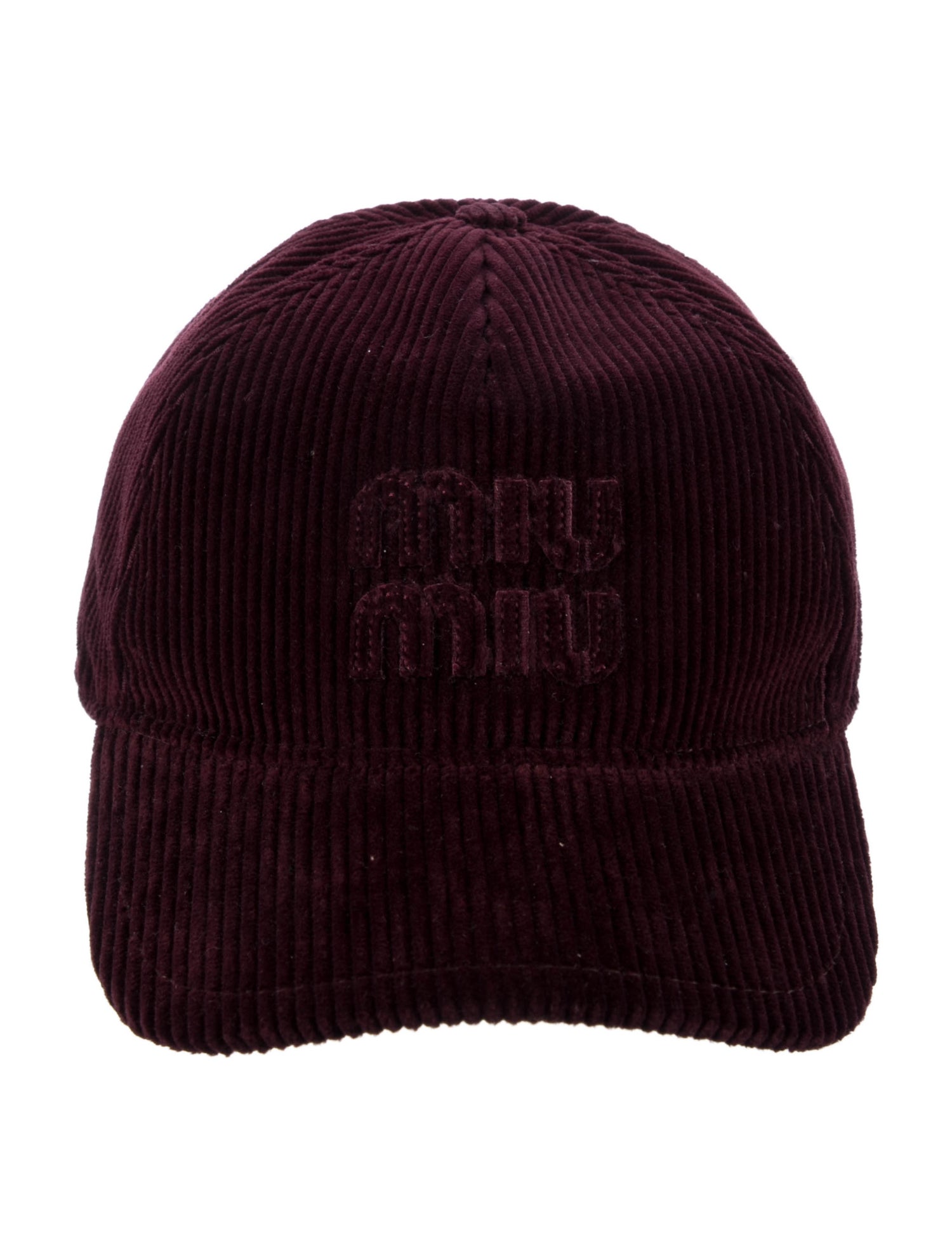 Miu Miu Ribbed Baseball Cap