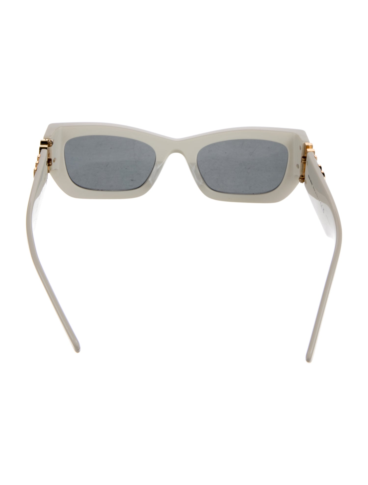 Miu Miu Narrow Tinted Sunglasses