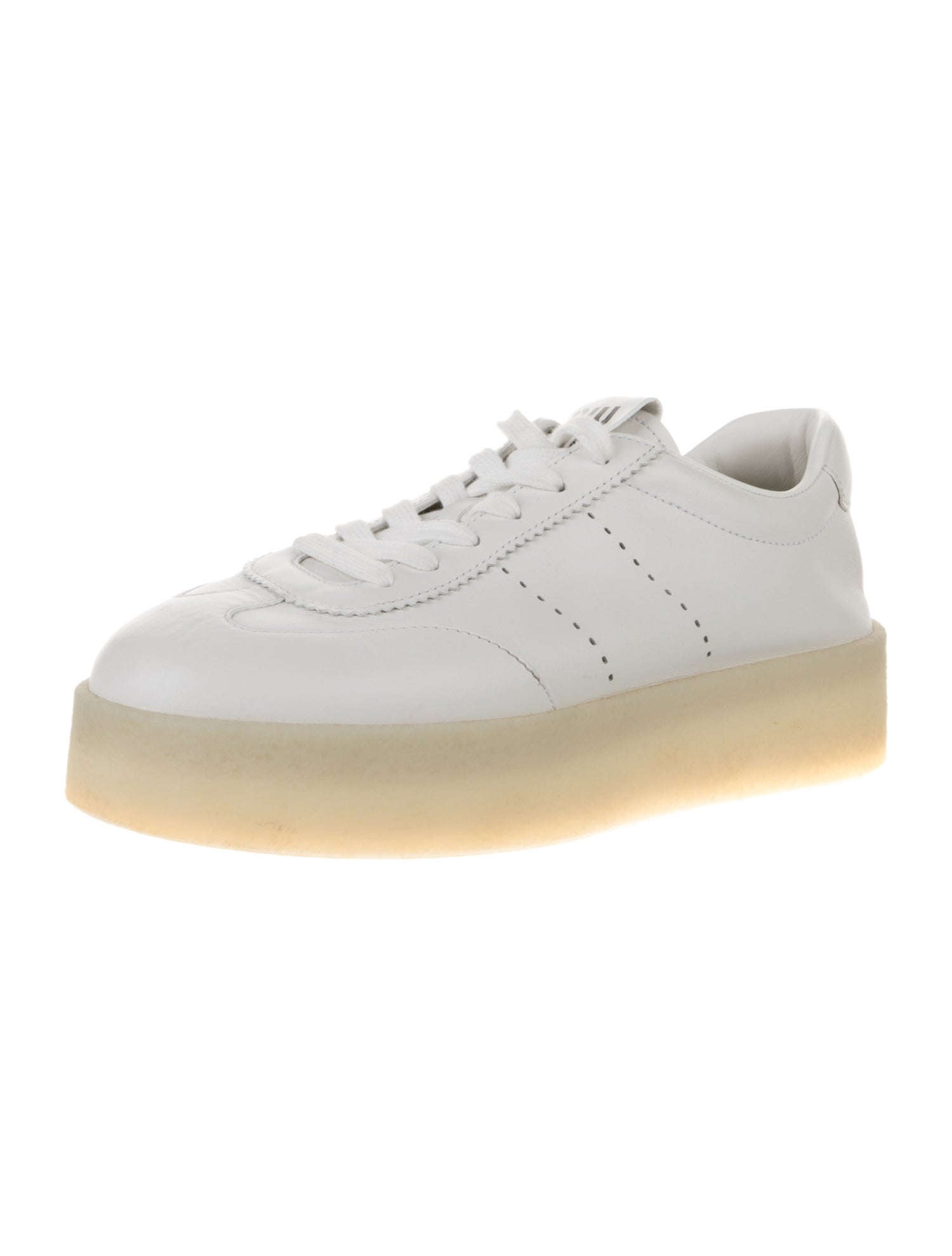 Miu Miu Leather Sneakers