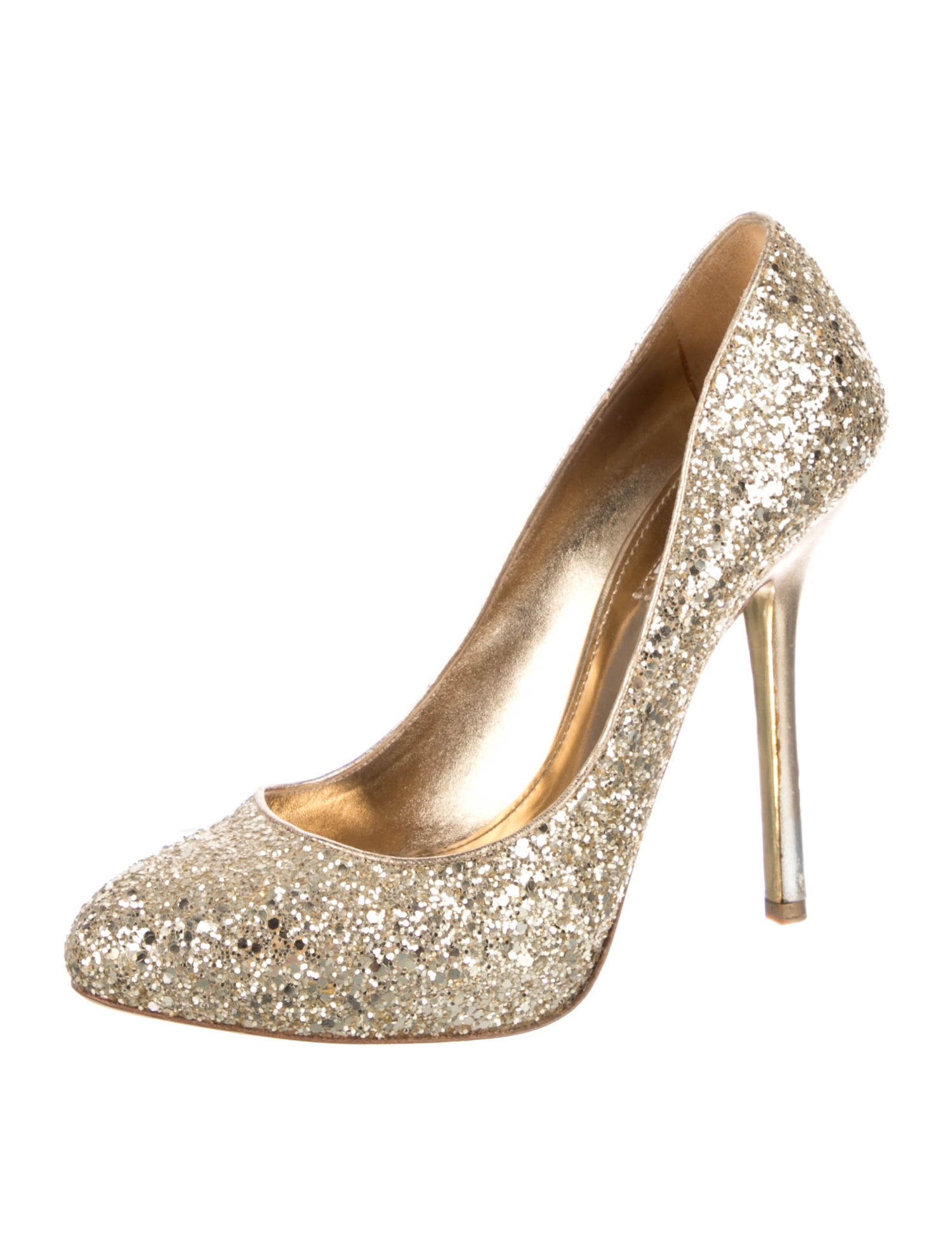Miu Miu Glitter Patterned Pumps