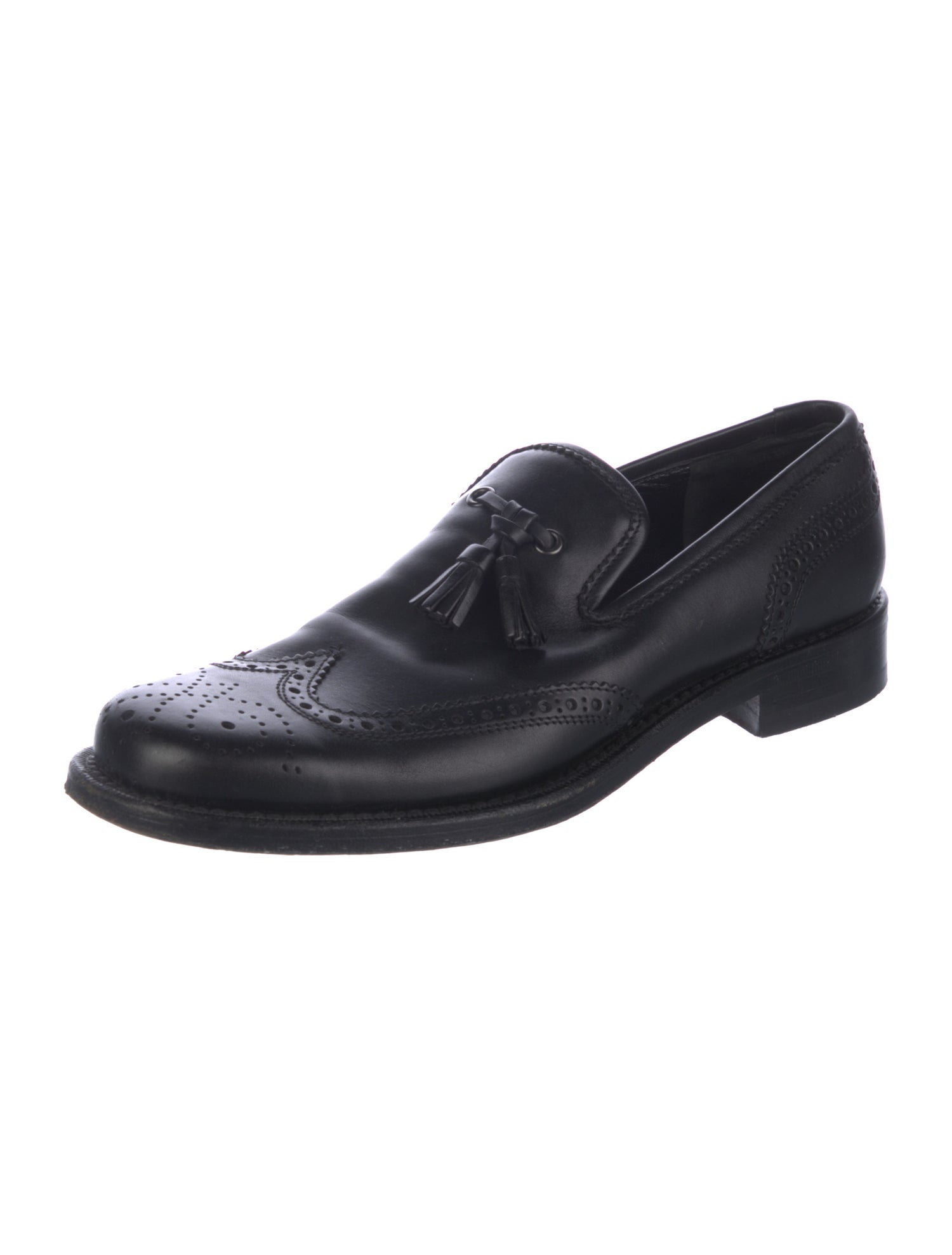 Miu Miu Leather Dress Loafers