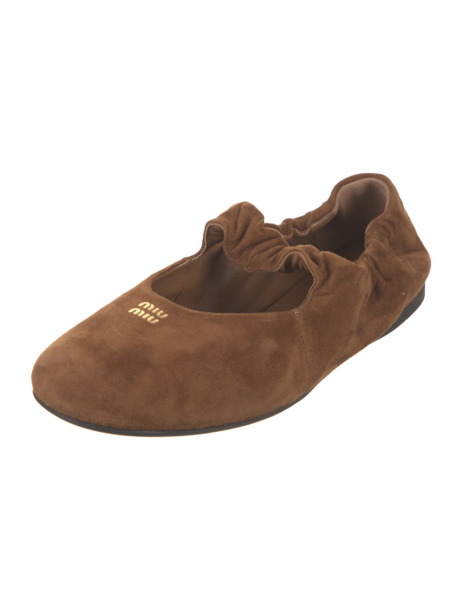 Miu Miu Suede Ballet Flats