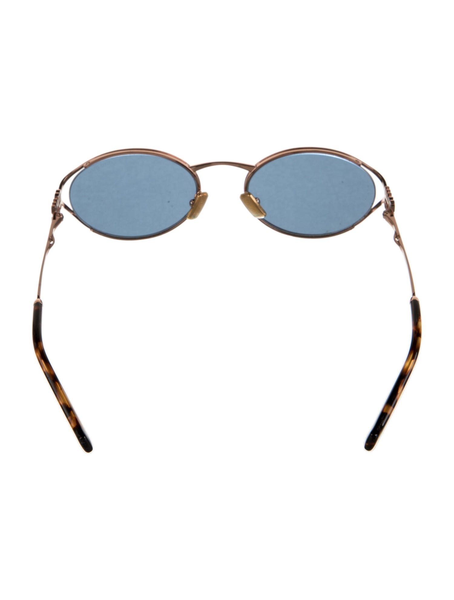 Miu Miu Round Tinted Sunglasses