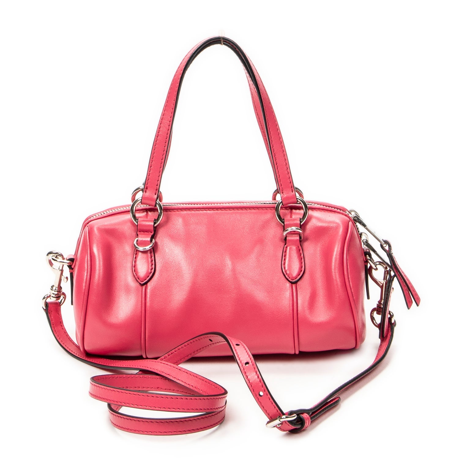 Miu Miu Leather Mini Boston Crossbody