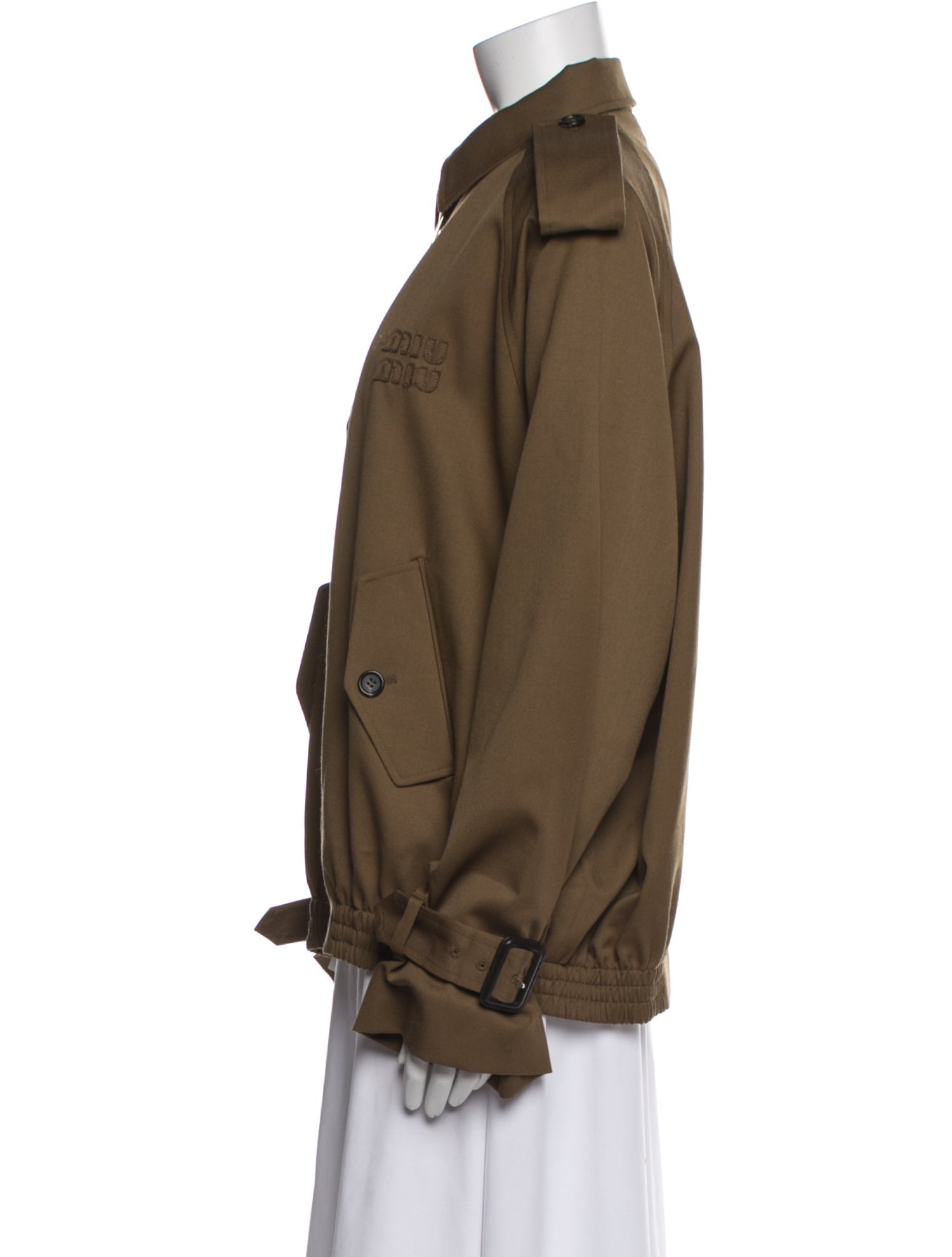 Miu Miu 2024 Wool Bomber Jacket