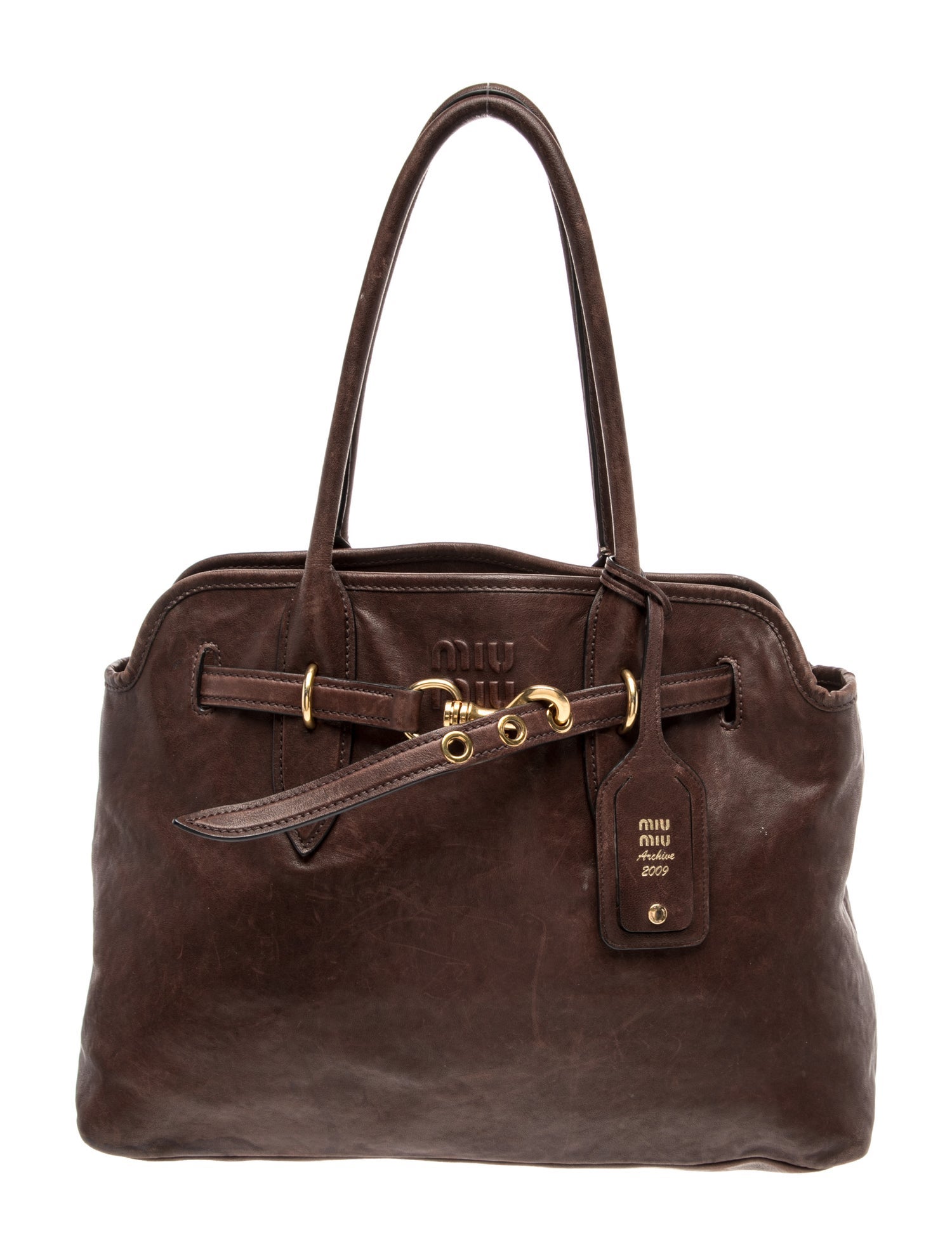 Miu Miu Lambskin Aventure Medium