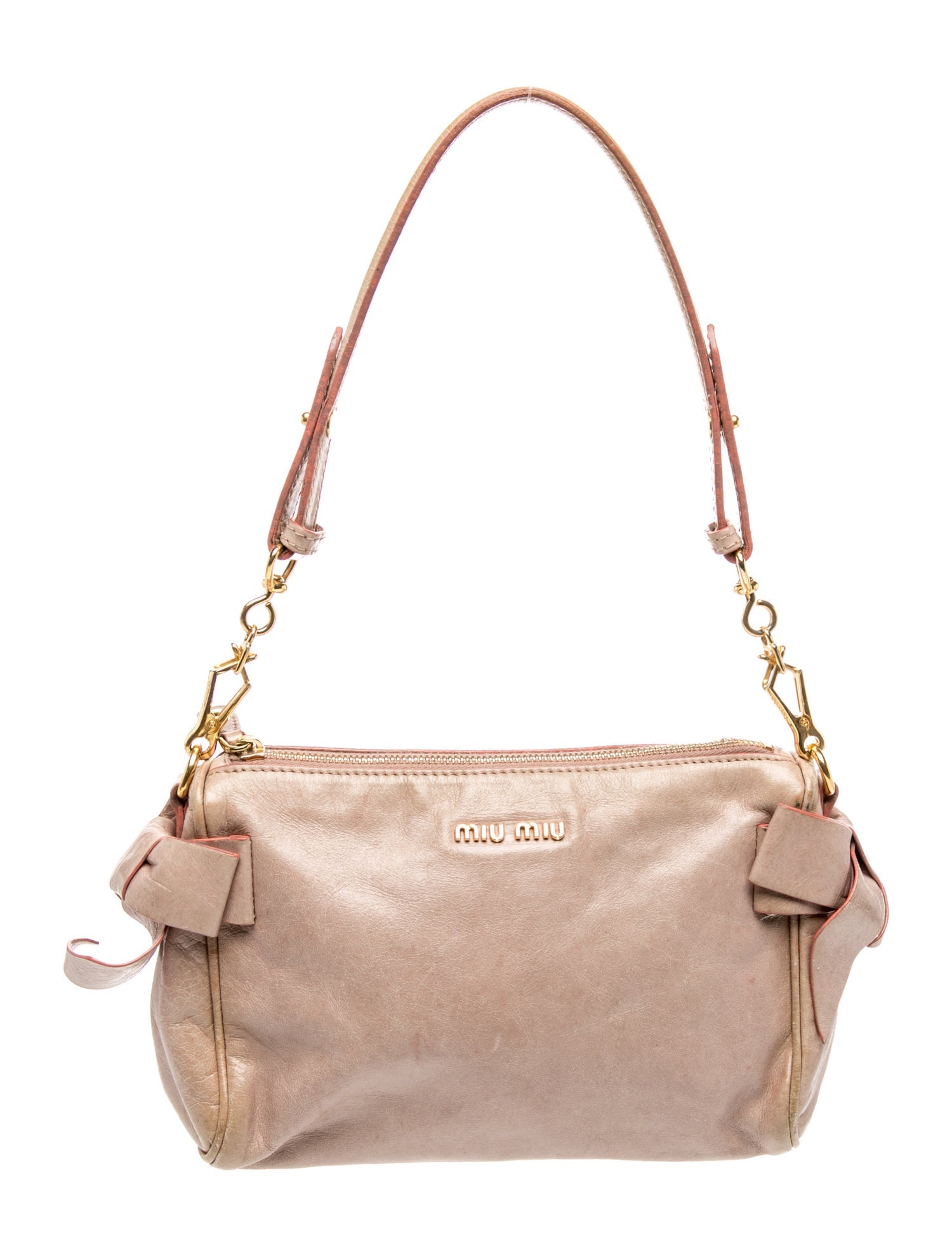 Miu Miu Leather Shoulder Bag