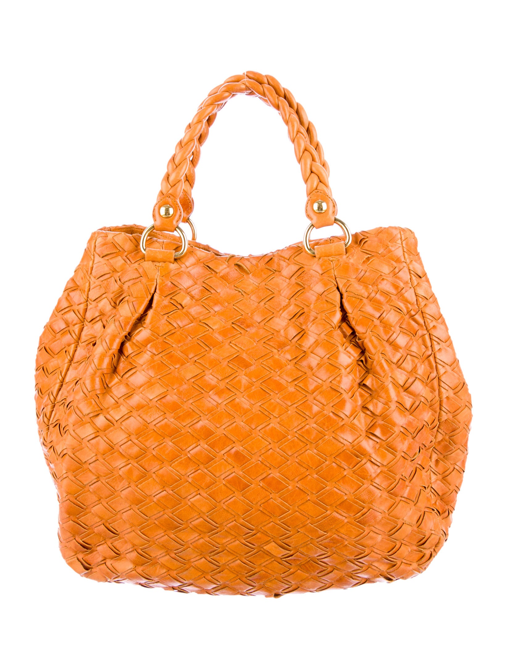 Miu Miu Woven Hobo Handbags MIU26461 The RealReal