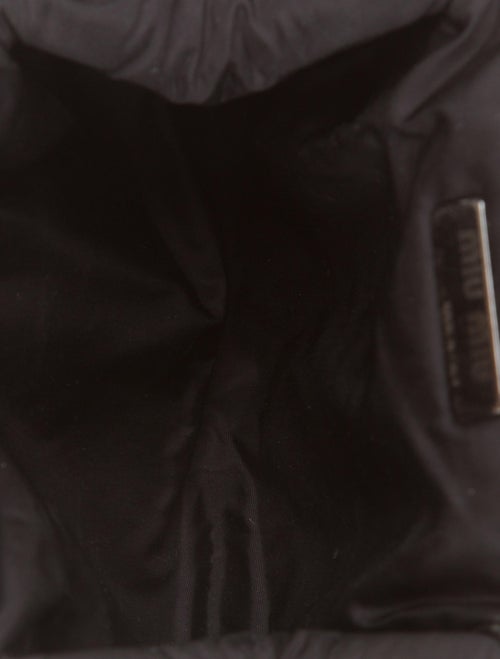 Miu Miu Textured Leather Crossbody Bag