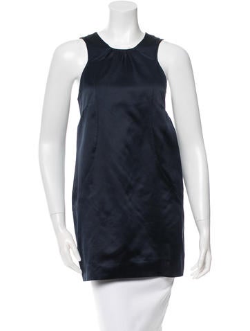 Miu Miu Satin Mini Dress