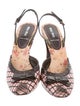 Miu Miu Bow-Accented Sandals