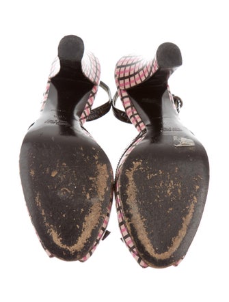 Miu Miu Bow-Accented Sandals