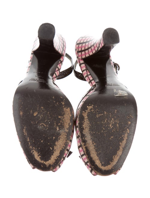 Miu Miu Bow-Accented Sandals