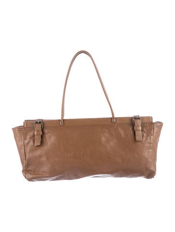 Miu Miu Framed Leather Tote