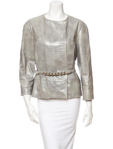 Miu Miu Leather Jacket