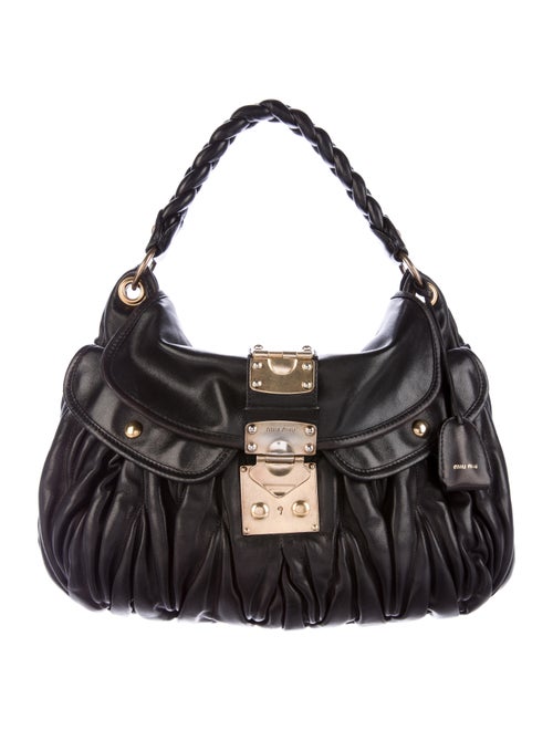 Miu Miu Leather Coffer Bag