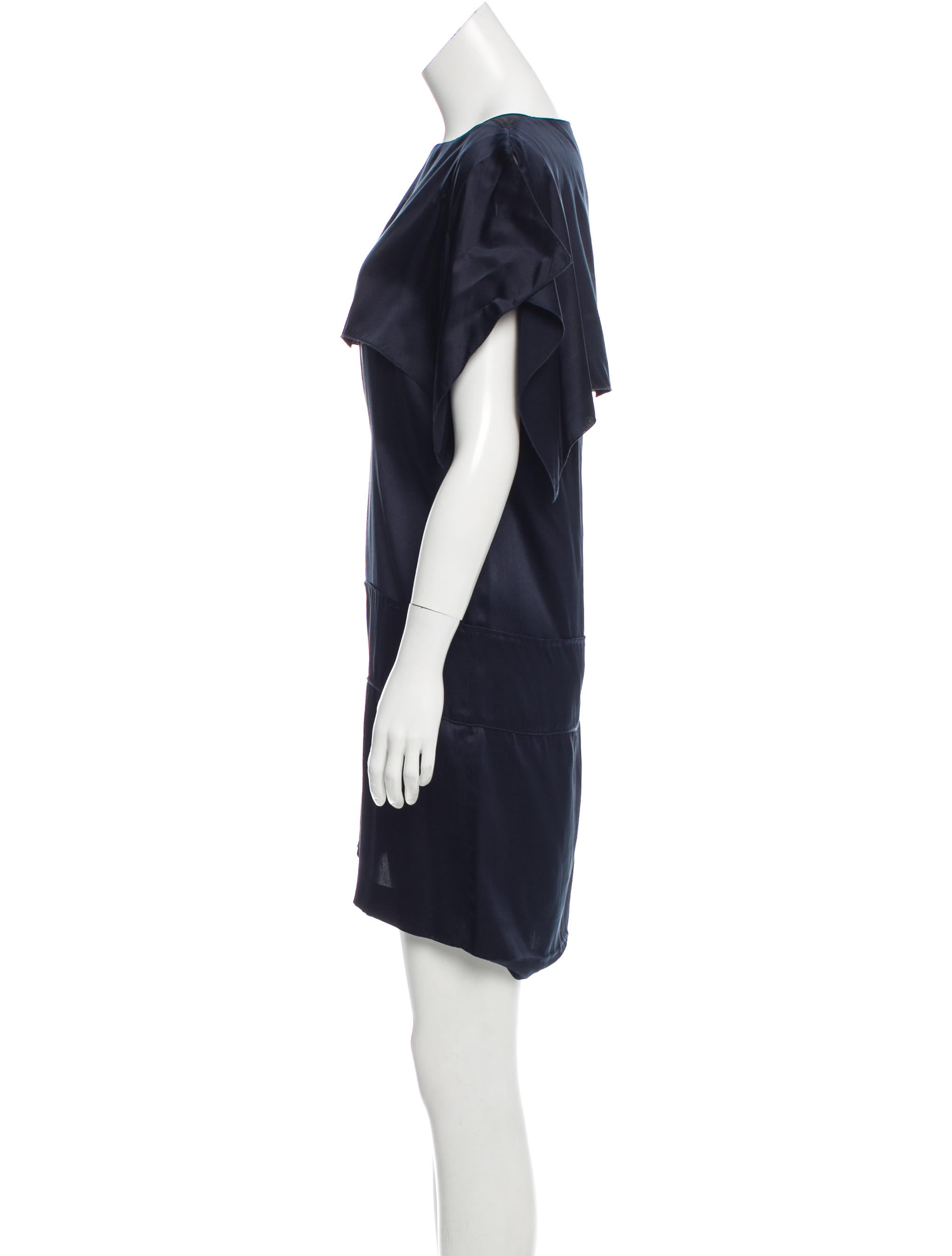 Wanted Miu Miu Blue Satin T Bar 2 miu miu silk mini dress clothing miu46684 the realreal Wanted Miu Miu Blue Satin T Bar 2 miu miu silk mini dress clothing miu46684 the realreal