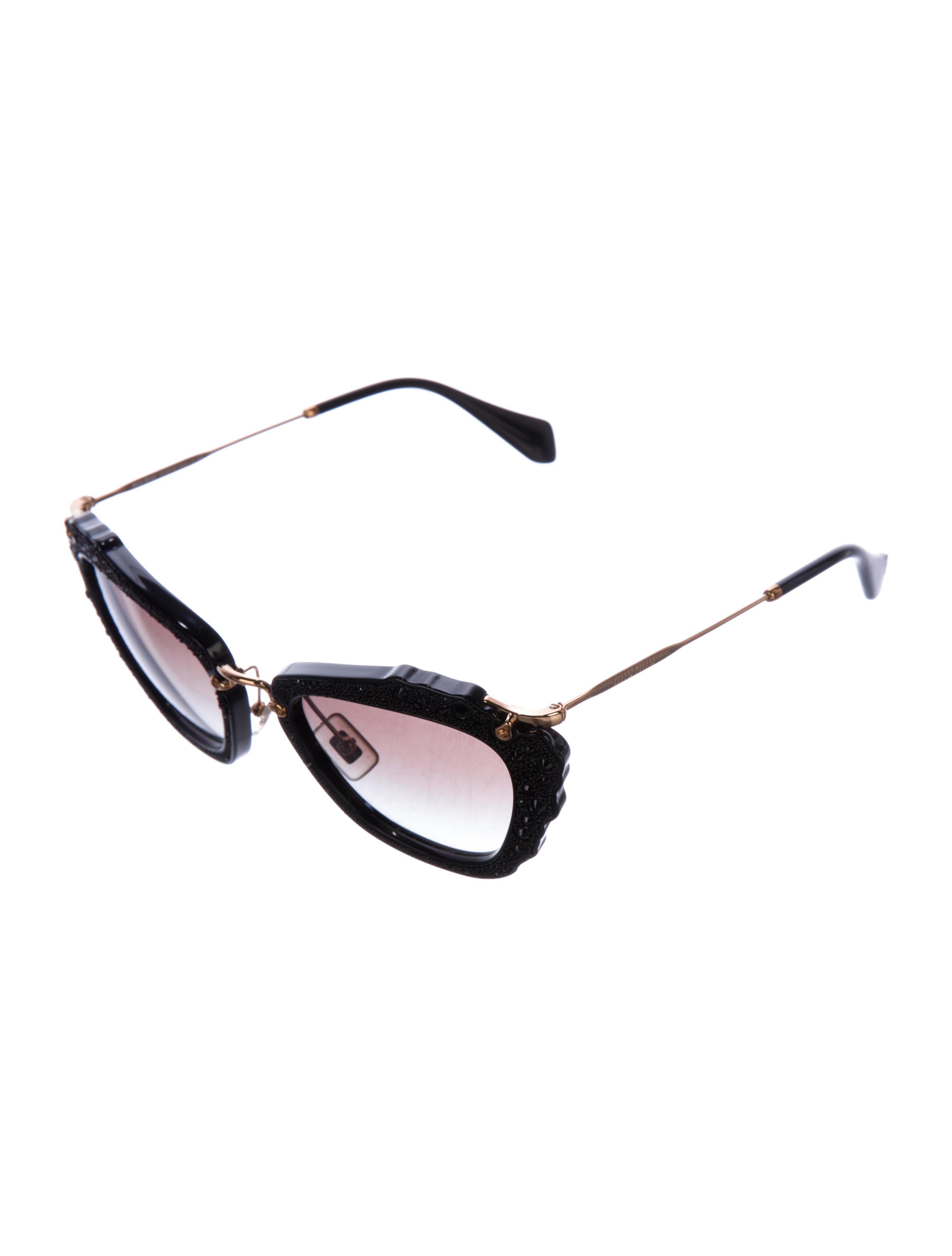 miu miu gradient sunglasses