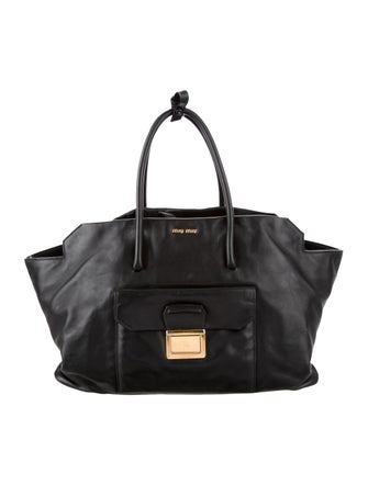 Miu Miu Soft Vitello Satchel