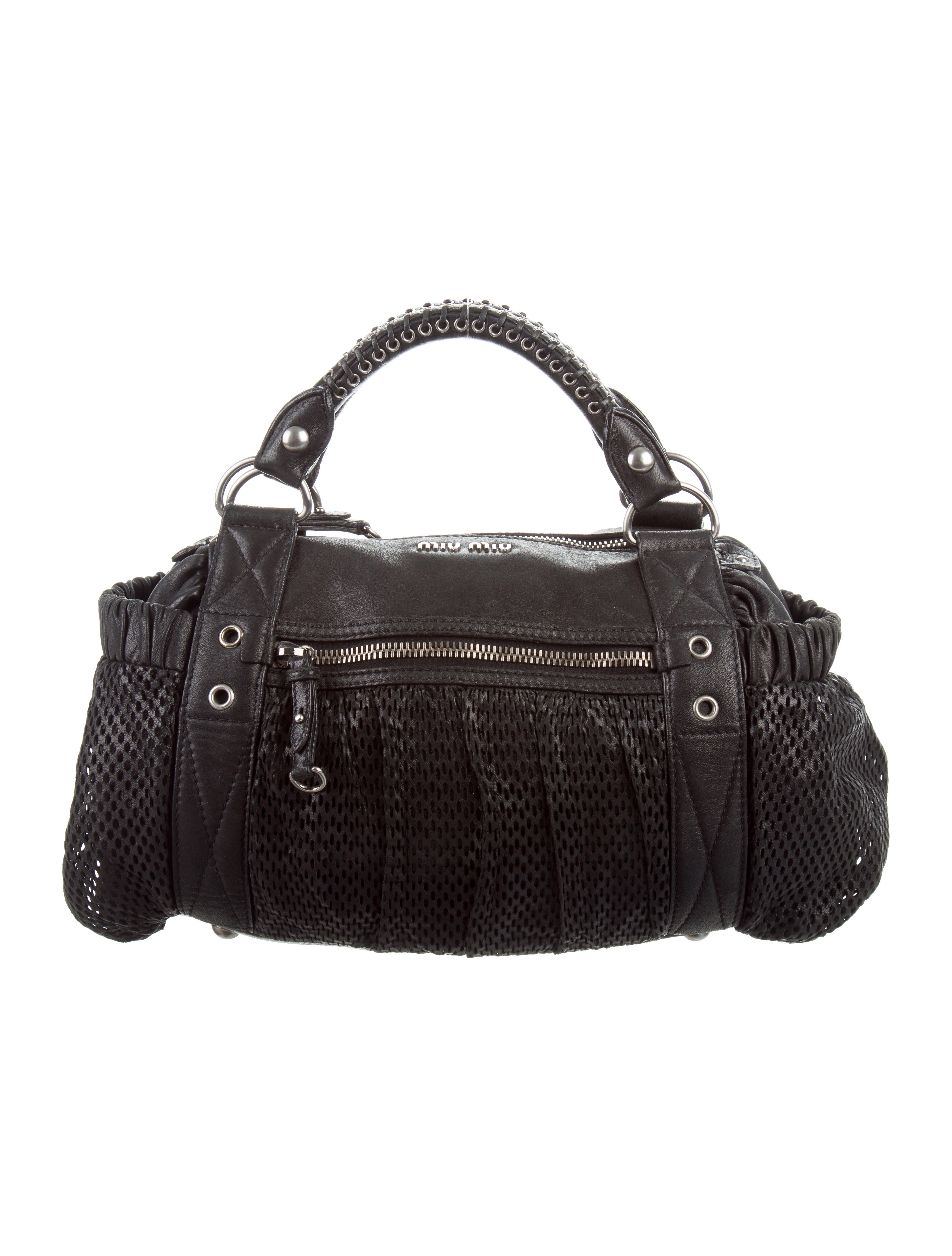 Miu Miu Large Perforated Tote miu miu perforated sport tote handbags miu55015 the Miu Miu Large Perforated Tote miu miu perforated sport tote handbags miu55015 the