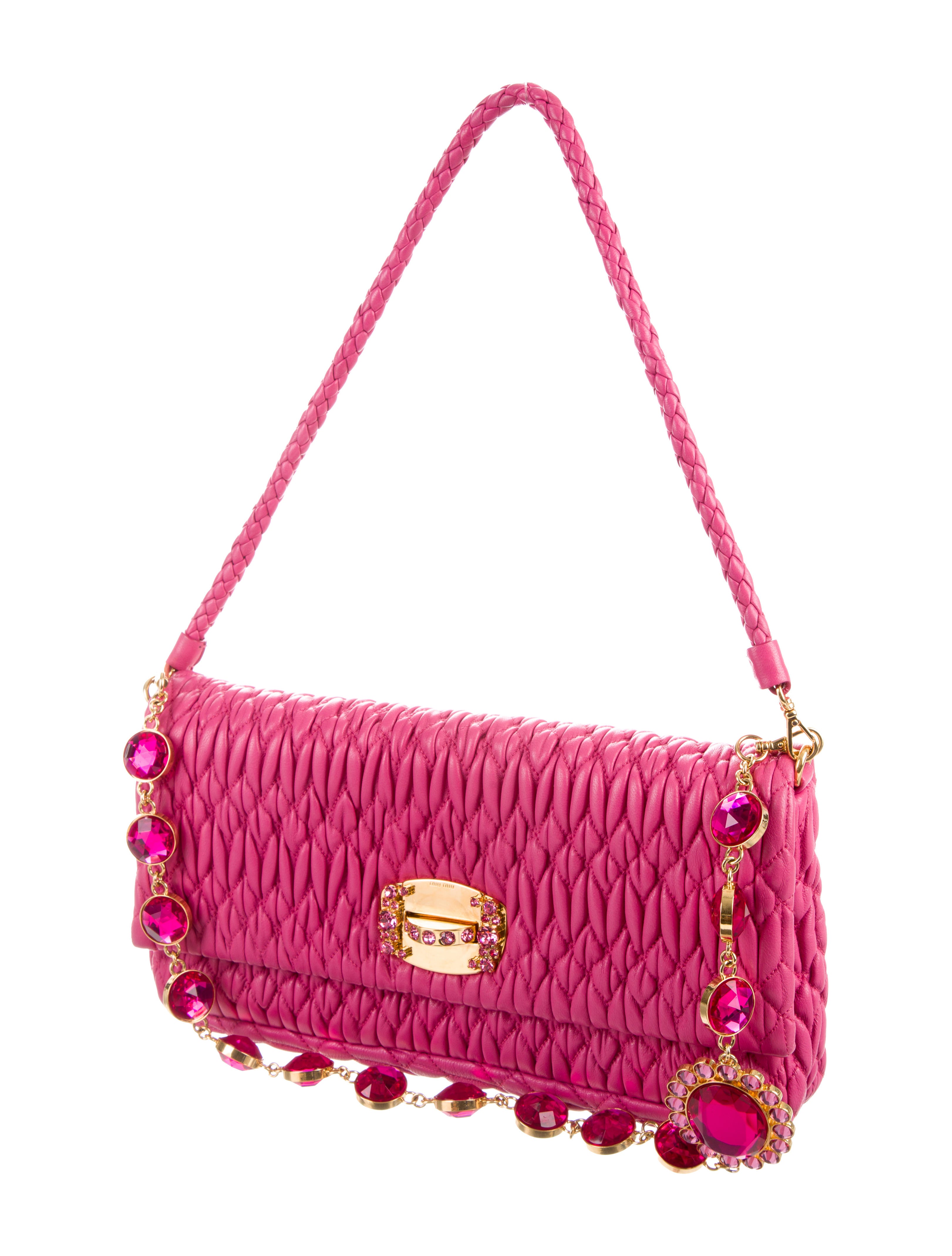 Miu Miu Raso Cristal Purse miu miu matelass 233 nappa cristal bag handbags miu58611 Miu Miu Raso Cristal Purse miu miu matelass 233 nappa cristal bag handbags miu58611