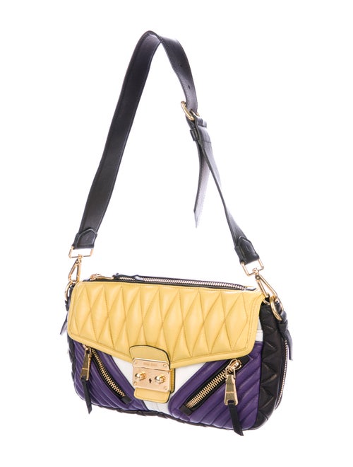 Miu Miu Biker Bugatti Shoulder Bag