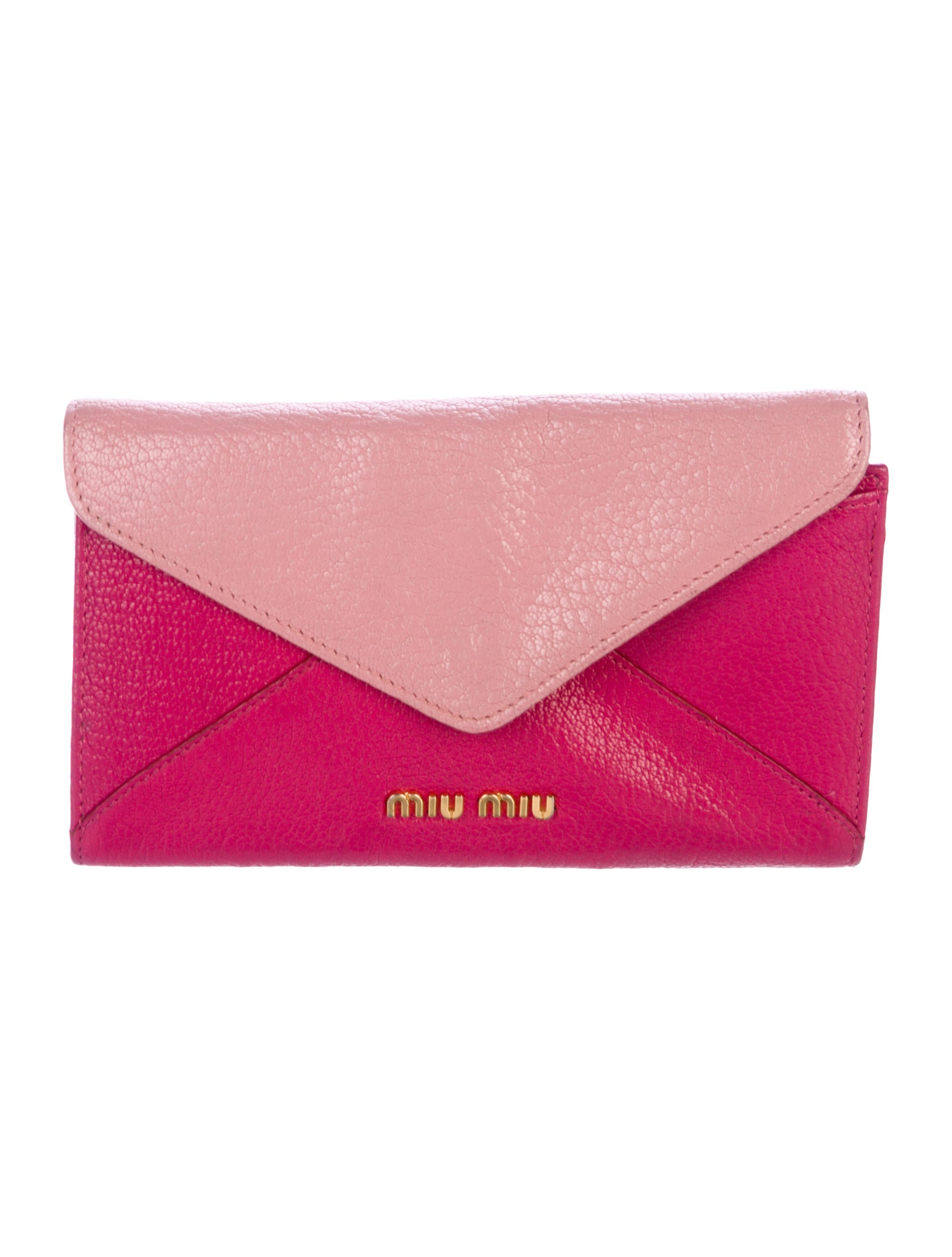 Miu Miu Leather Compact Wallet