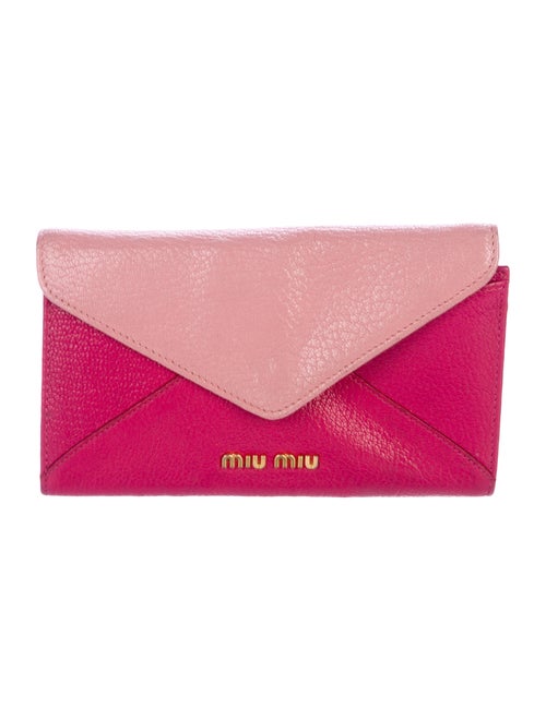 Miu Miu Leather Compact Wallet