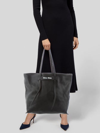 Miu Miu Medium Patch Grace Lux Tote