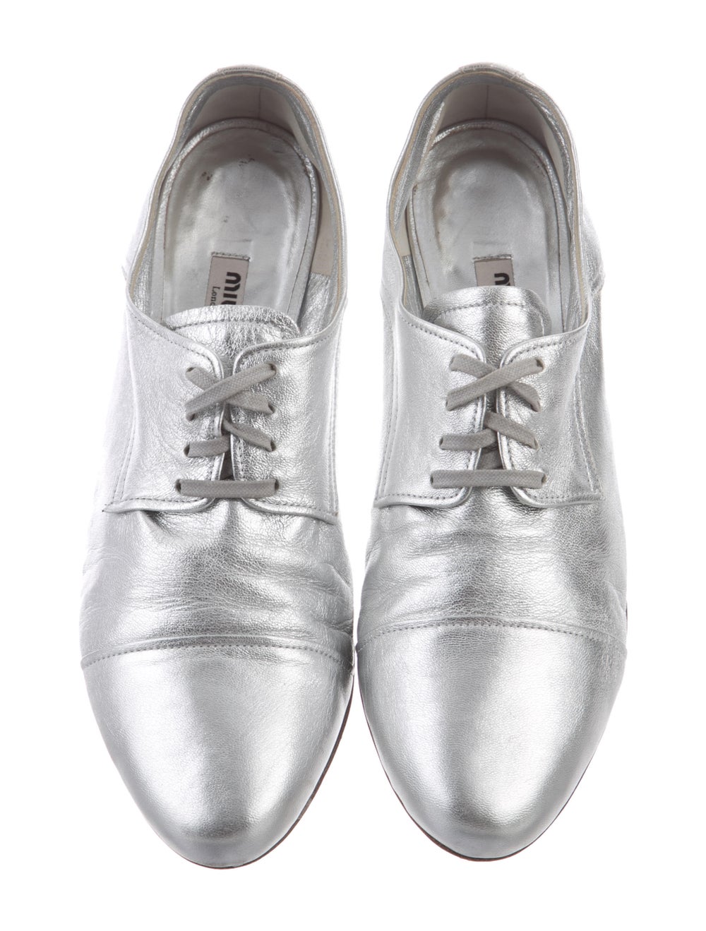 miu miu platform oxfords