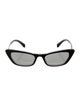 Cat-Eye Tinted Sunglasses image 1