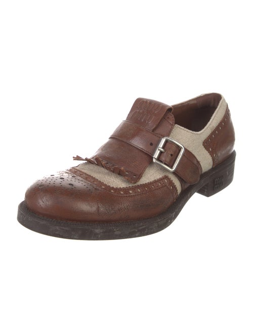 Miu Miu X Church's Leather Oxfords